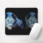 Tapis De Souris Panthère noire Jaguar (Avec souris)