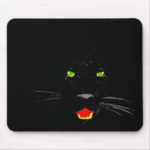 Tapis De Souris Panthère noire Mousepad