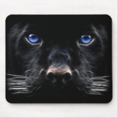 Tapis De Souris Panthère noire Mousepad (Devant)