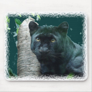 Tapis De Souris Panthère noire Mousepad