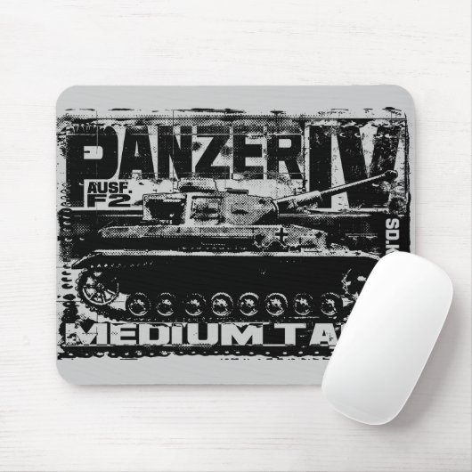 Tapis De Souris Panzer IV Mousepad (Avec souris)