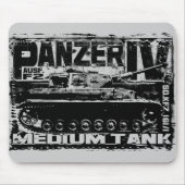 Tapis De Souris Panzer IV Mousepad (Devant)