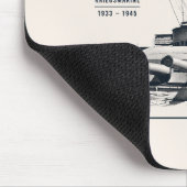 Tapis de souris Panzerschiff Deutschland (Coin)