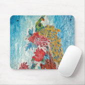 Tapis De Souris paon (Avec souris)