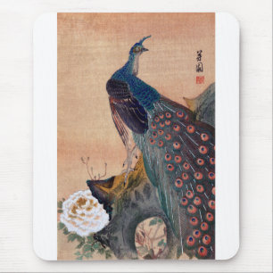 Tapis De Souris Paon japonais no.1