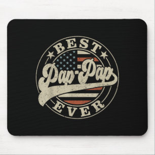 Tapis De Souris Pap-Pap toujours un drapeau américain américain dr