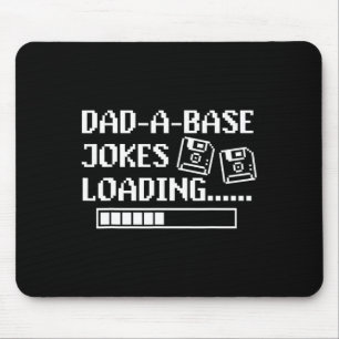 Tapis De Souris Papa-a-base Plaisanteries Chargement Retro Funny C