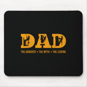 Tapis De Souris Papa Arborist Mythe Légende Drôle Fête des pères C