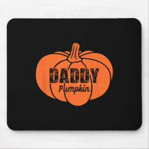 Tapis De Souris Papa Citrouille jumeler famille Halloween Thanksgi