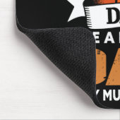 Tapis De Souris Papa de basket-ball - Fun Basketball Papa (Coin)