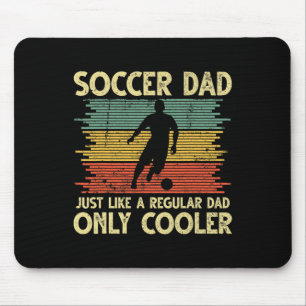 Tapis De Souris Papa de foot vintage, exactement comme un papa nor