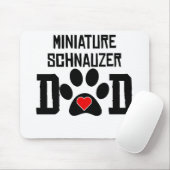 Tapis De Souris Papa de Schnauzer miniature (Avec souris)
