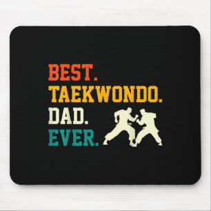 Tapis De Souris Papa de Taekwondo - Fête des Pères Papa Taekwondo