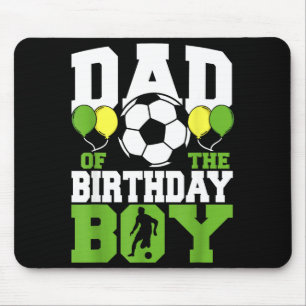 Tapis De Souris Papa du garçon d'anniversaire famille assortie foo