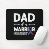 Tapis De Souris Papa D'Un Guerrier (Avec souris)