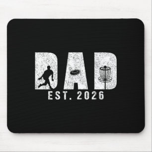 Tapis De Souris Papa est 2026 disc golf papa va être nouveau papa