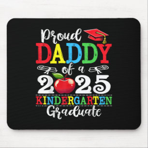 Tapis De Souris Papa fière drôle d'un Cl de 2025 maternelle Gra