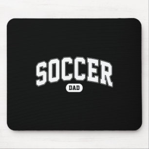Tapis De Souris Papa footballeur Fan de foot Fête des Pères 