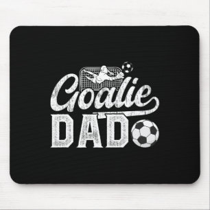 Tapis De Souris Papa Gardien De But De Foot D'un Papa Gardien De B