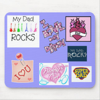 Tapis De Souris Papa impressionnant Mousepad