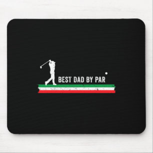 Tapis De Souris Papa italien de golf Père Drapeau de l'Italie Fan