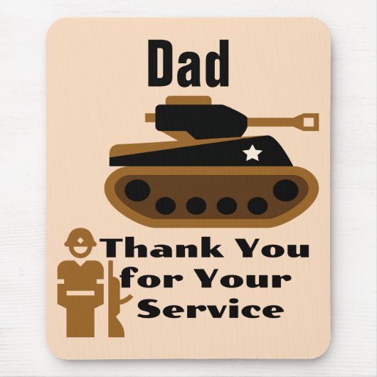 Tapis De Souris Papa Mousepad (Devant)