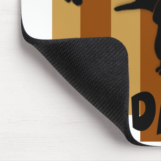 Tapis De Souris Papa Mousepad de teckel (Coin)