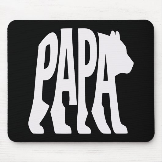 Tapis De Souris Papa Ours (Devant)