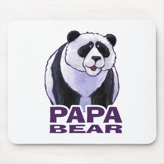 Tapis De Souris Papa Panda Bear (Devant)