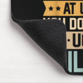 Tapis De Souris Papa, peu importe à quel point la vie devient diff (Coin)