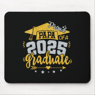 Tapis De Souris Papa Senior 2025 Proud Papa D'Un Cl De 2025 Gradua