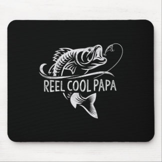 Tapis De Souris Papa super cool pêche Cadeaux de papa pêcheur Fête