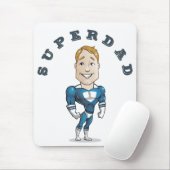 Tapis De Souris Papa Super Mignon Vector (Avec souris)
