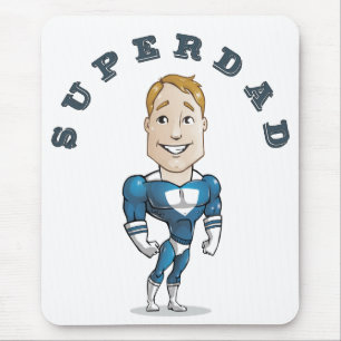 Tapis De Souris Papa Super Mignon Vector