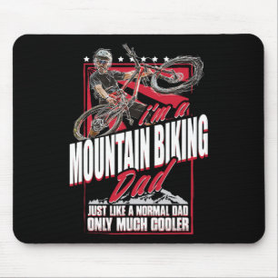 Tapis De Souris Papa VTT - Cadeau drôle de cyclisme VTT pour la fê