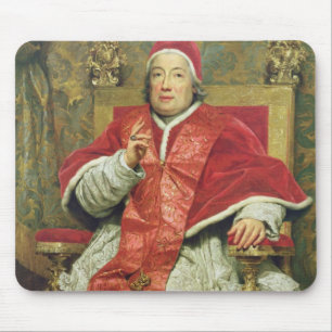 Tapis De Souris Pape Clement XIII (1693-1769) (huile sur la toile)