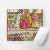 Tapis De Souris Pape Martin V est installé sur la papauté (Avec souris)