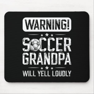 Tapis De Souris Papi Footballeur Va Crier Fort Papi Joueur De Foot