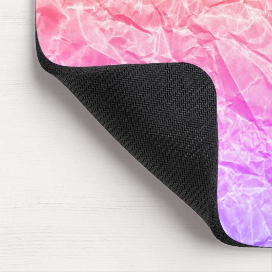 Tapis De Souris Papier arc-en-ciel recouvert (Coin)