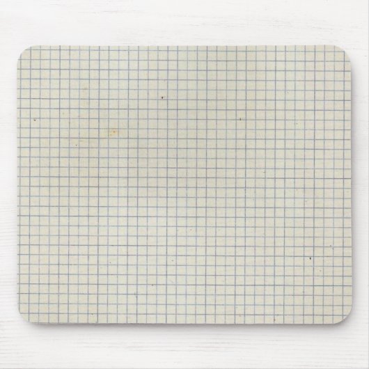 Tapis De Souris Papier de graphique sale (Devant)