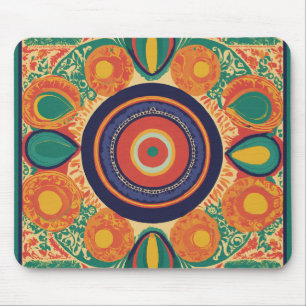 Tapis De Souris Papier de souris coloré imprimé artistique
