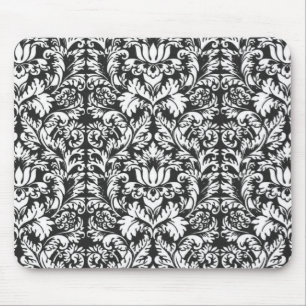Tapis De Souris Papier peint classique brocart en dentelle de Dama