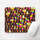 Tapis De Souris Papier peint de glace (Avec souris)