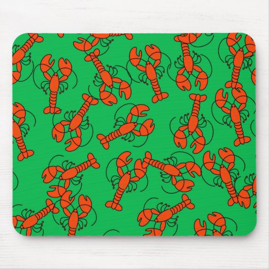 Tapis De Souris Papier peint de homard (Devant)