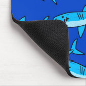 Tapis De Souris Papier peint de requin (Coin)