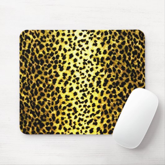 Tapis De Souris Papier peint Leopard (Avec souris)