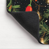 Tapis De Souris Papiers de Noël (Coin)
