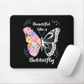 Tapis De Souris Papillon (Avec souris)