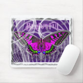 Tapis De Souris Papillon (Avec souris)