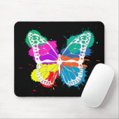Tapis De Souris Papillon (Avec souris)